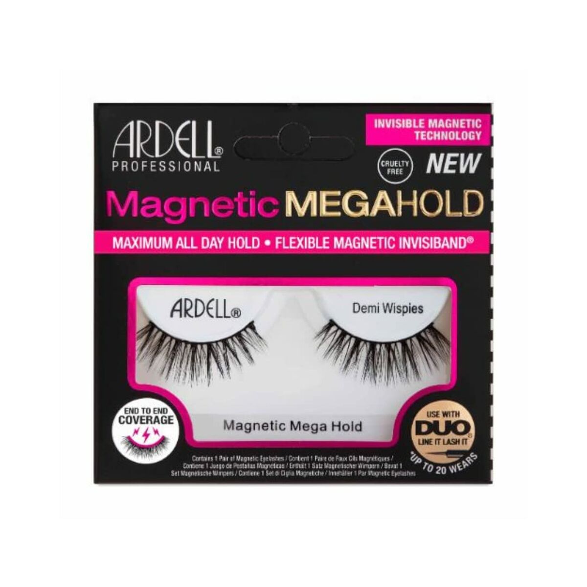 False Eyelashes Ardell Magnetic Megahold (1 Unit)