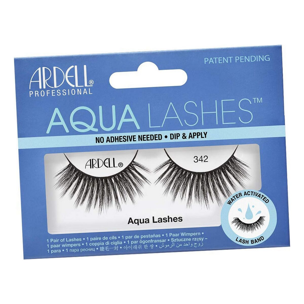 False Eyelashes Aqua Lashes Ardell 63403 Black