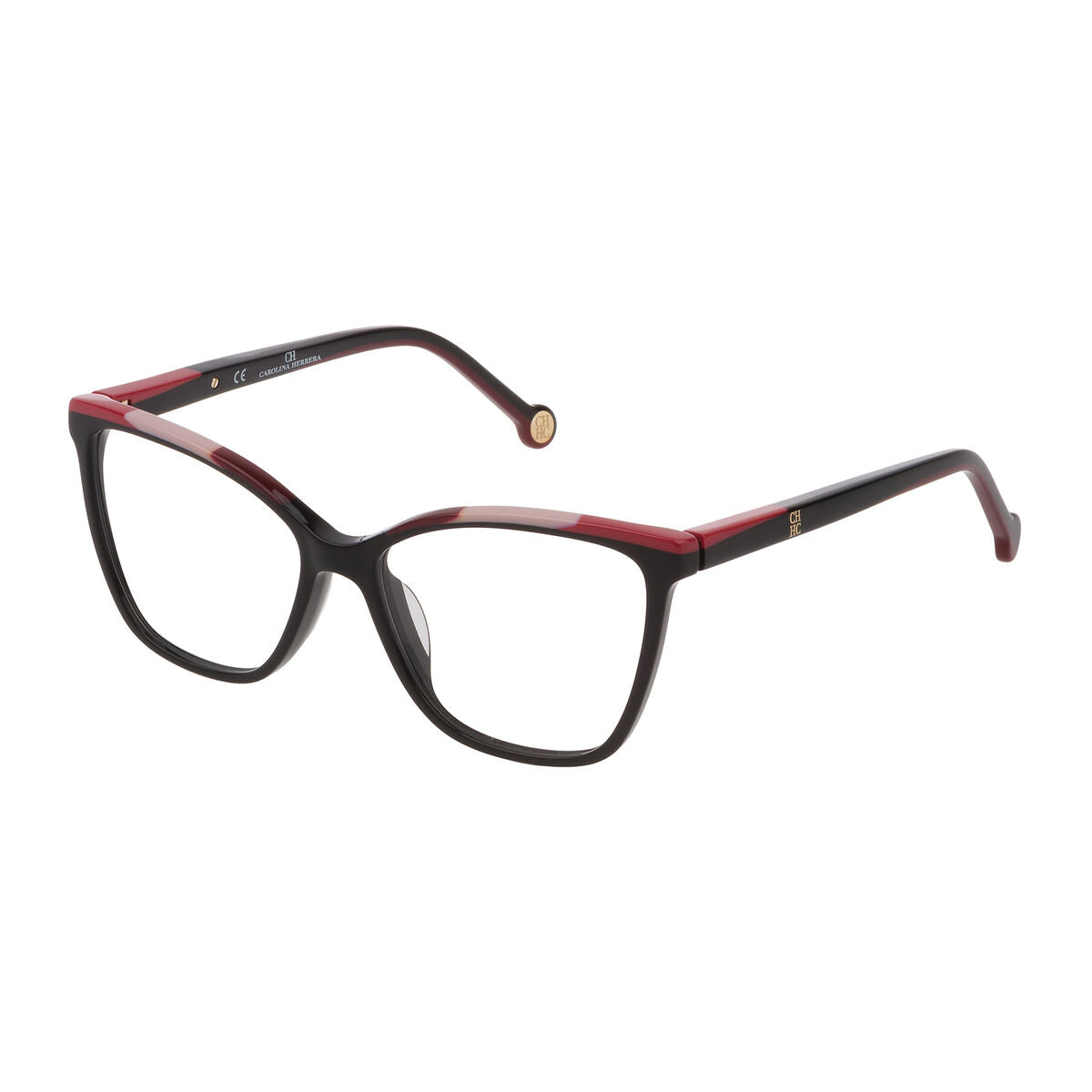 Ladies'Spectacle frame Carolina Herrera VHE835-700Y Black