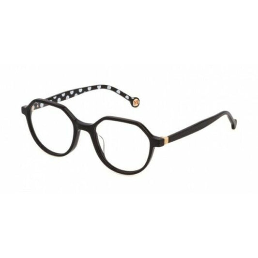 Ladies'Spectacle frame Carolina Herrera VHE884L-700 Black