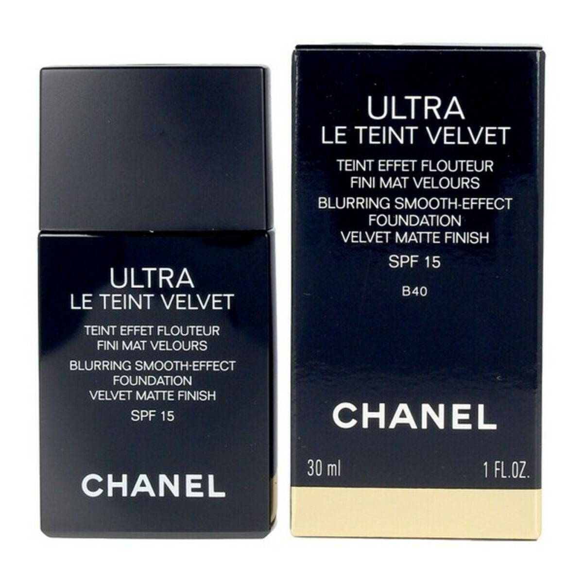 Liquid Make Up Base Ultra Le Teint Velvet Chanel Spf 15