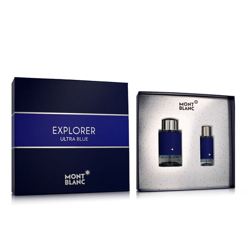 Men's Perfume Set Montblanc Explorer Ultra Blue 2 Pieces