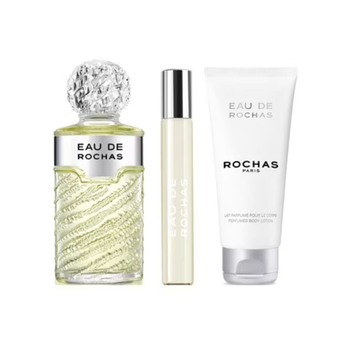 Women's Perfume Set Rochas Eau de Rochas 3 Pieces