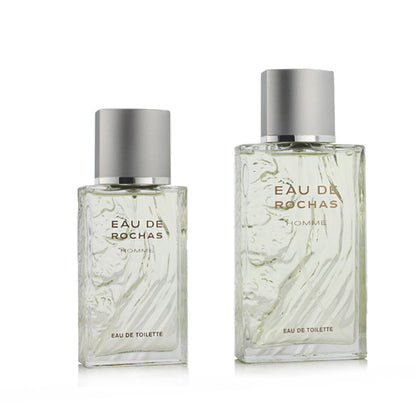 Men's Perfume Set Rochas EDT Eau De Rochas 2 Pieces