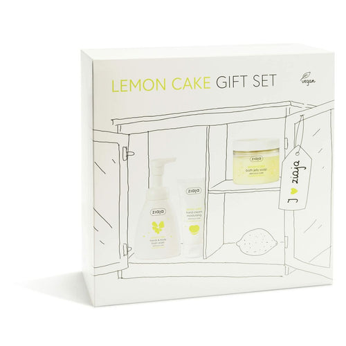 Unisex Cosmetic Set Ziaja Lemon Cake 3 Pieces