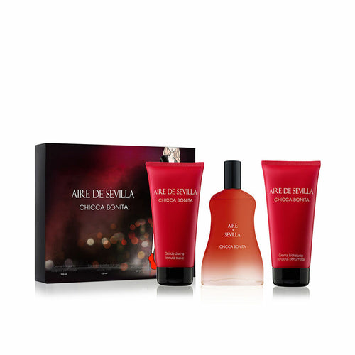 Women's Perfume Set Aire Sevilla Chicca Bonita 3 Pieces