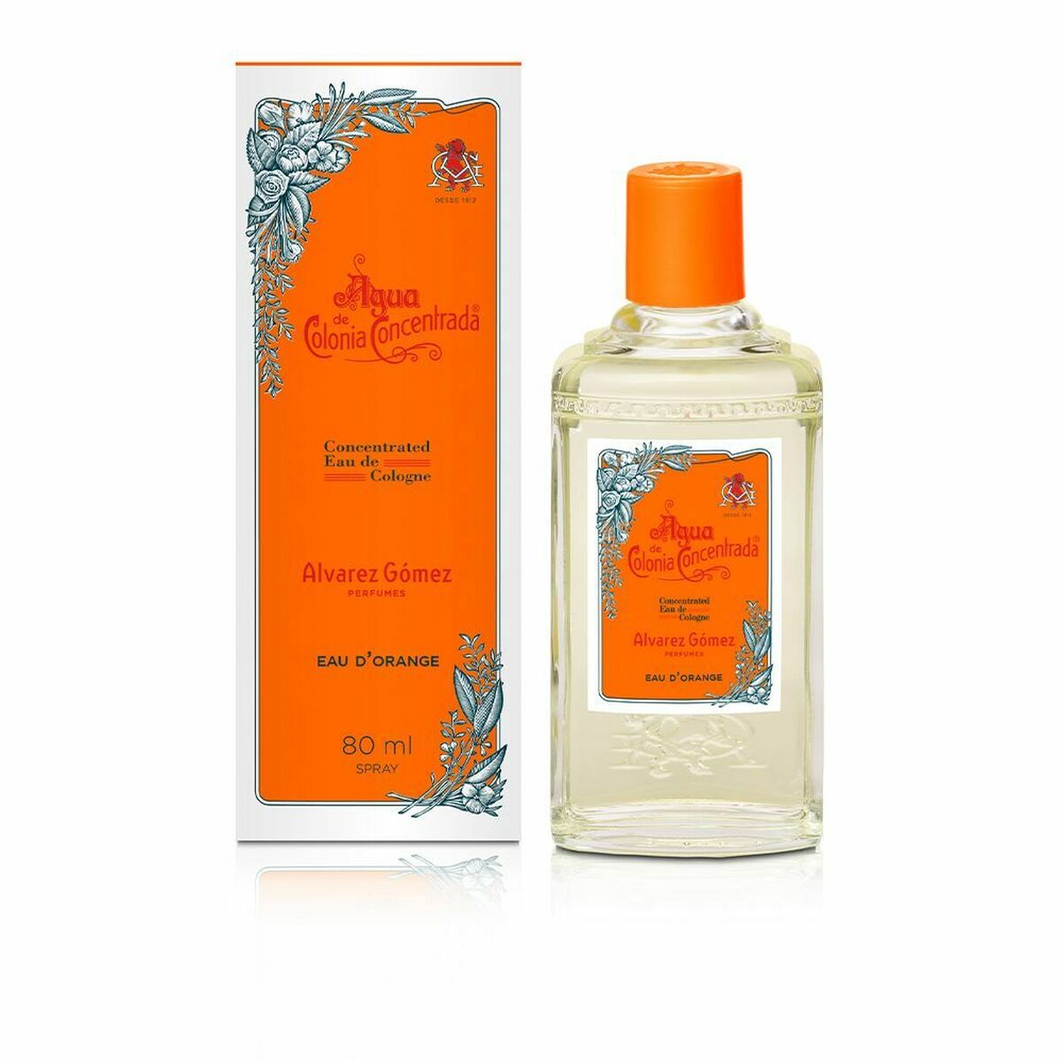 Women's Perfume Alvarez Gomez Eau d'Orange Agua de Colonia Concentrada 80 ml