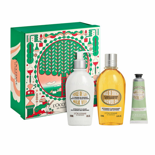 Bath Set L'Occitane En Provence Amande 3 Pieces